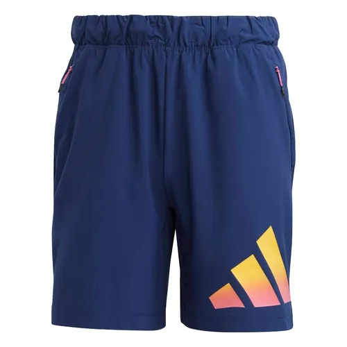 Quần Short Nam Adidas Ti 3Bar Short IC5498 Màu Xanh Navy Size XS 7in