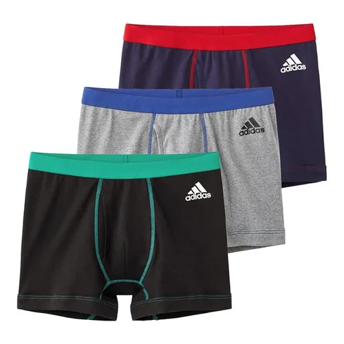 Adidas Nam Quần lót - Set 3 Quần Lót Nam Adidas Men's Boxer Shorts AP91803 Màu Đen/Xanh/Xám Size M - Vua Hàng Hiệu