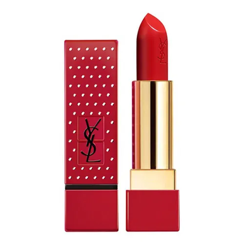 Son Yves Saint Laurent YSL 01 Le Rouge Stud Edition Collector Rouge Pur Couture Màu Đỏ Tươi