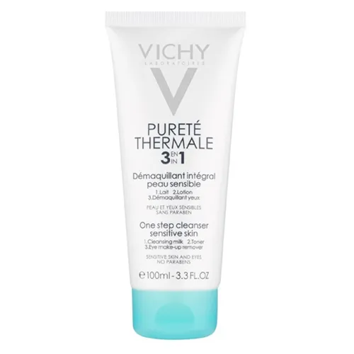 Vichy - Sữa Rửa Mặt Tẩy Trang 3 in 1 Vichy Purete Thermal 100ml - Vua Hàng Hiệu