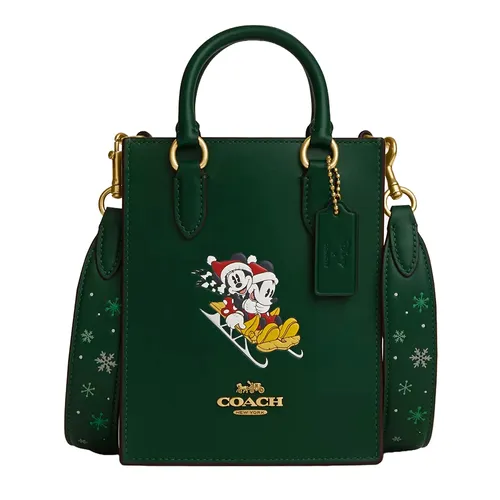 Túi Đeo Chéo Nữ Coach Disney North South Mini Tote CN021 Màu Xanh Green - Túi xách - Vua Hàng Hiệu