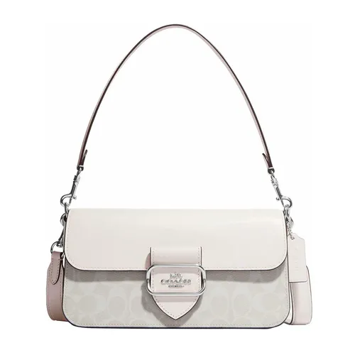 Túi Đeo Vai Nữ Coach&nbsp;Morgan Shoulder Bag In Signature Canvas CJ617 Màu Trắng