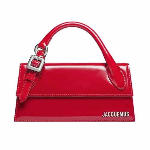 Túi Xách Nữ Jacquemus Le Chiquito Long Boucle Signature Buckled Handbag 233BA326-3128-470 Màu Đỏ