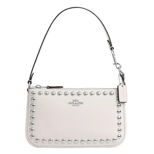 Túi Xách Tay Nữ Coach Nolita 19 With Rivets CM252 Màu Trắng
