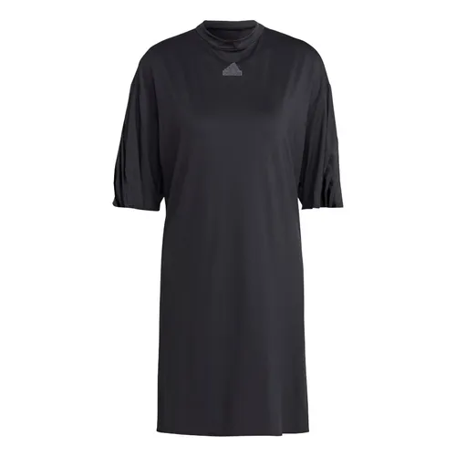 Thời trang Adidas Váy suông - Váy Suông Nữ Adidas Future Icons 3-Stripes Dress II8095 Màu Đen Size L - Vua Hàng Hiệu