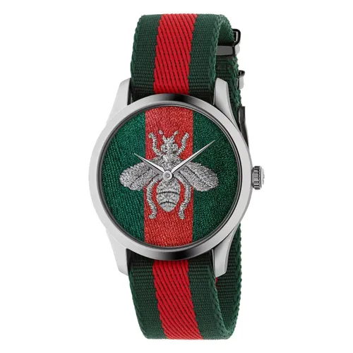 Đồng hồ Gucci Unisex - Đồng Hồ Gucci G-Timeless Le Marche Des Merveilles Màu Xanh Đỏ - Vua Hàng Hiệu