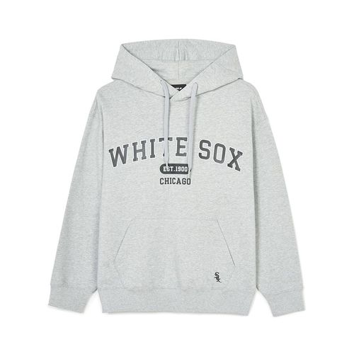 Áo Hoodie MLB Overfit của Varsity Chicago White Sox  3AHDV0141-44MGS Màu Xám