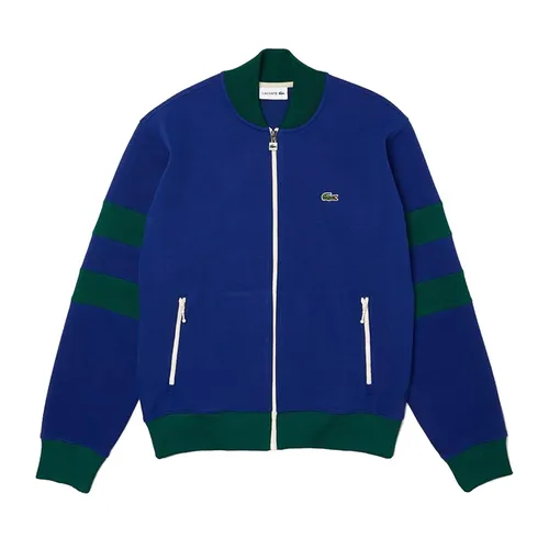 Thời trang - Áo Khoác Nam Lacoste Men's Sweatshirt SH7393 Màu Xanh Size 3 - Vua Hàng Hiệu