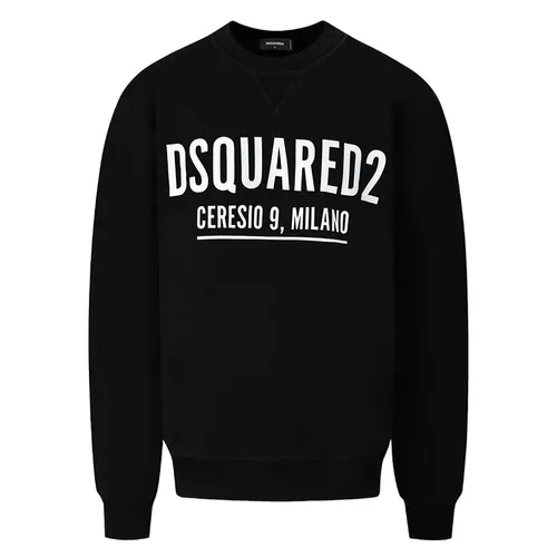 Áo Nỉ Sweater Nam Dsquared2 Black Ceresio 9 Cool S71GU0448 S25042 Màu Đen