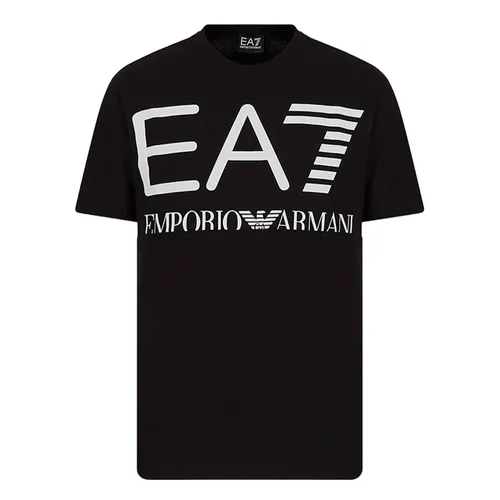 Áo Phông Nam Emporio Armani 6KPT23PJ6EZ -GB04 Logo Tshirt Màu Đen Size S