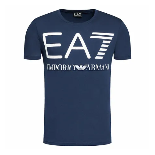 Áo Phông Nam Emporio Armani 6KPT23PJ6EZ -GB04 Logo Tshirt Màu Xanh Navy Size S