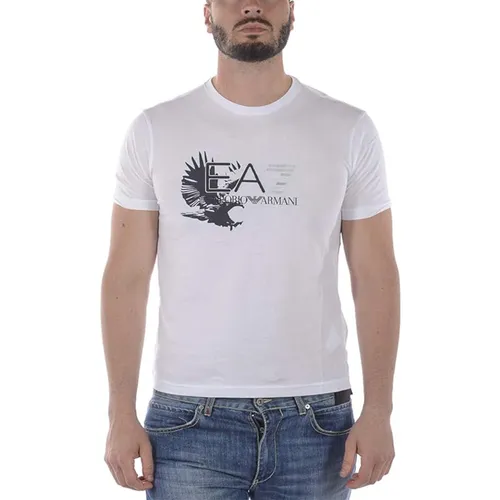Áo Phông Nam Emporio Armani EA7 3ZPT46 PJM9Z GA04 Tshirt Màu Trắng Size XL - Thời trang - Vua Hàng Hiệu