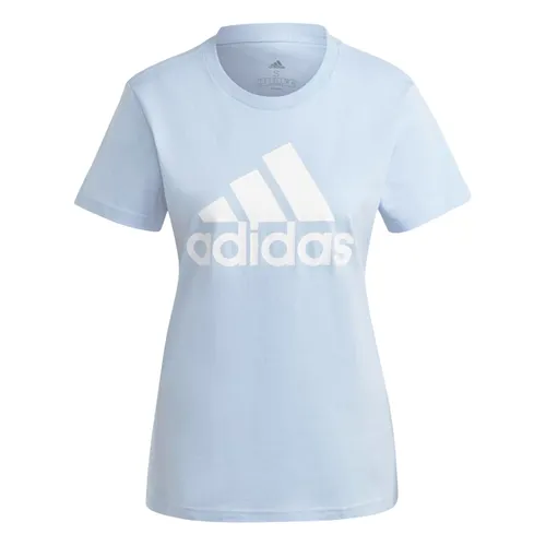 Adidas Nữ Áo phông 100%Polyester - Áo Phông Nữ Adidas W Bl T IC0637 Màu Xanh Blue Size 2XS - Vua Hàng Hiệu