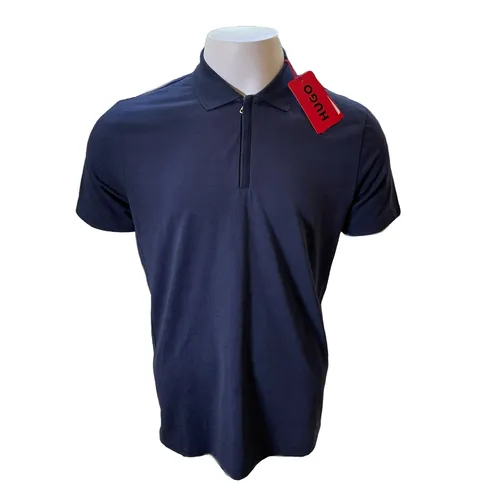 Thời trang Áo Polo Vải cao cấp Đức - Áo Polo Nam Hugo Boss Z014231312 Màu Xanh Navy Size M - Vua Hàng Hiệu