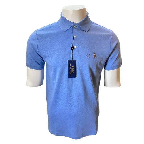 Ralph Lauren - Áo Polo Nam Ralph Lauren 710832749037 Men Màu Xanh Biển Size M - Vua Hàng Hiệu