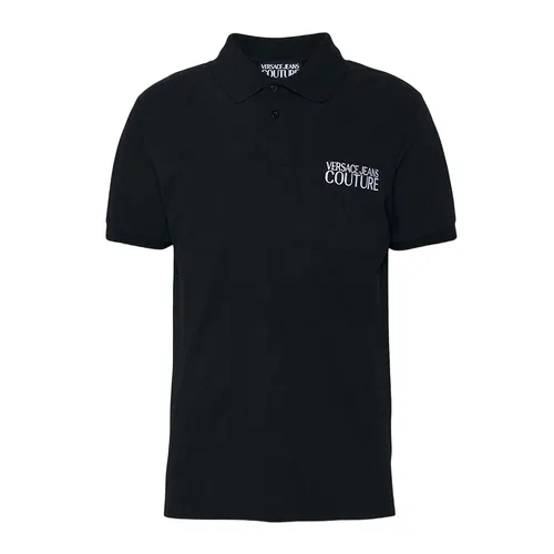 Áo Polo Nam Versace Jeans Couture Polo Shirt CJ01T899 Màu Đen Size S - Thời trang - Vua Hàng Hiệu