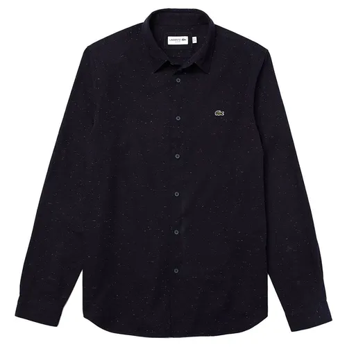 Áo Sơ Mi Nam Lacoste Slim Fit Shirt CH2985 Màu Xanh Than - Thời trang - Vua Hàng Hiệu