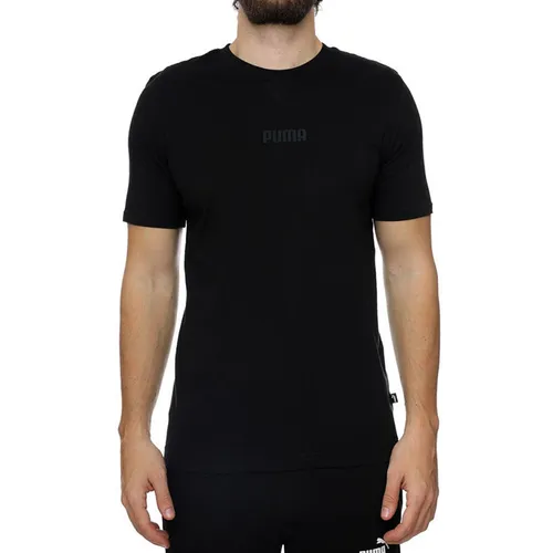 Puma - Áo Thun Nam Puma Short Sleeve Tshirt Modern Basics Black 847407 Màu Đen - Vua Hàng Hiệu