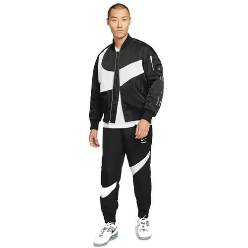 Nike Bộ quần áo dài tay - Bộ Quần Áo Dài Tay Nam Nike TN Reversable Therma-Fıt Jacket Black DD6056-010/DD6092-010 Màu Đen Trắng Size L - Vua Hàng Hiệu