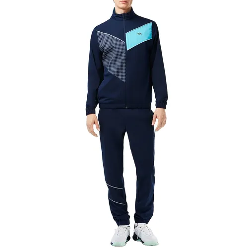 Bộ Thể Thao Lacoste Stretch Fabric Tennis Tracksuit WH1796 RIG Màu Xanh Navy Size 3 - Thời trang - Vua Hàng Hiệu