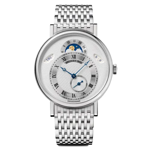 Đồng Hồ Breguet Classique Day Date Moonphase 7337BB/1E/BV0 Màu Bạc - Đồng hồ - Vua Hàng Hiệu