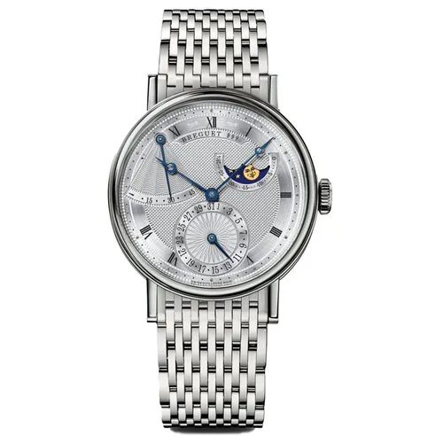 Đồng hồ - Đồng Hồ Breguet Classique Power Reserve 7137BB/11/BV0 Màu Bạc - Vua Hàng Hiệu