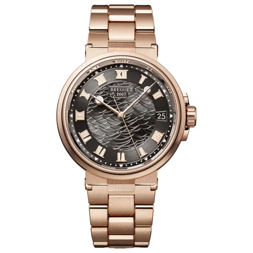 Đồng Hồ Breguet Marine 5517BR/G3/RZ0 Màu Vàng Hồng