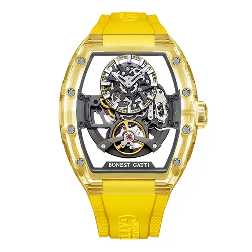 Đồng Hồ Nam Bonest Gatti Sapphire BG9960 A3 Màu Vàng