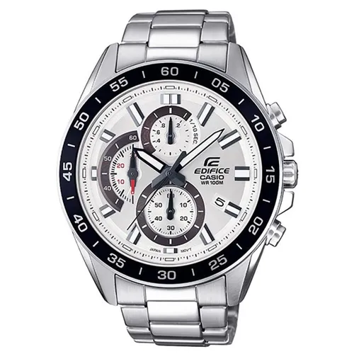 Đồng hồ - Đồng Hồ Nam Casio Edifice Quartz FV-550D-7A Màu Bạc - Vua Hàng Hiệu