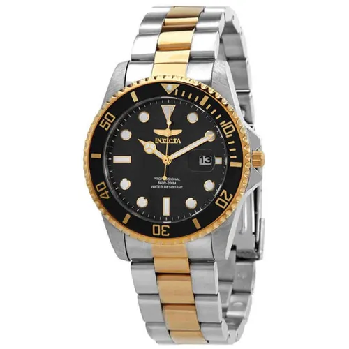 Đồng hồ - Đồng Hồ Nam Invicta Pro Diver Quartz Black Dial Two-Tone Men Watch 33269 Màu Vàng Đen - Vua Hàng Hiệu