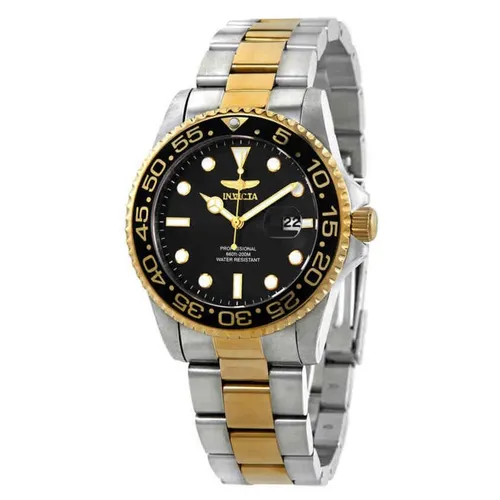Đồng hồ - Đồng Hồ Nam Invicta Quartz Pro Diver 33255 42mm Màu Bạc Đen - Vua Hàng Hiệu