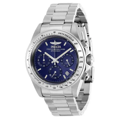 Đồng hồ - Đồng Hồ Nam Invicta Speedway Chronograph GMT Quartz Blue Dial Men Watch 37169 Màu Xanh Bạc - Vua Hàng Hiệu