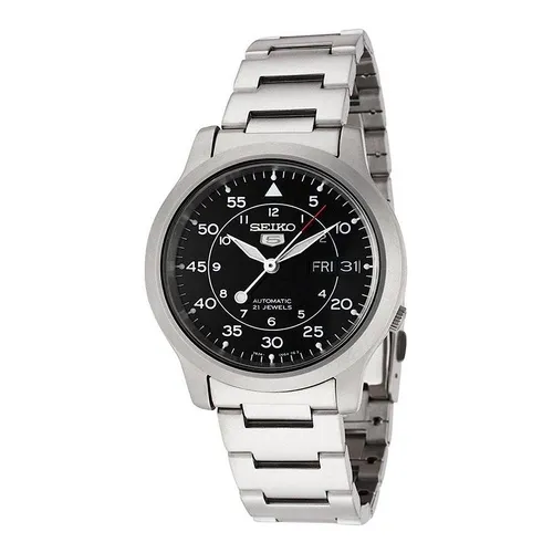 Đồng Hồ Nam Seiko 5 SNK809K1 Màu Bạc Đen