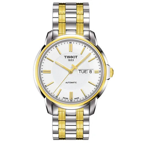Tissot - Đồng Hồ Nam Tissot Automatic T-Classic III White Dial T065.430.22.031.00 Màu Bạc Trắng - Vua Hàng Hiệu