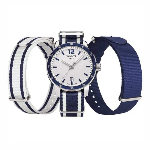 Đồng Hồ Nam Tissot Men's T095.410.17.037.01 T-Sport Quickstarter Watch Màu Xanh Trắng