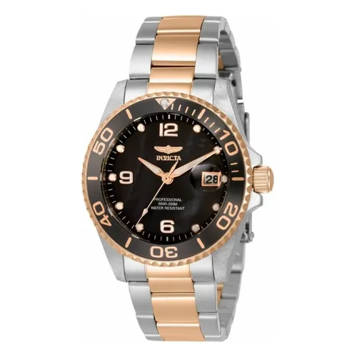 Đồng Hồ Nữ Invicta Pro Diver Black Dial Ladies Watch 33264 Màu Bạc Vàng Hồng - Đồng hồ - Vua Hàng Hiệu