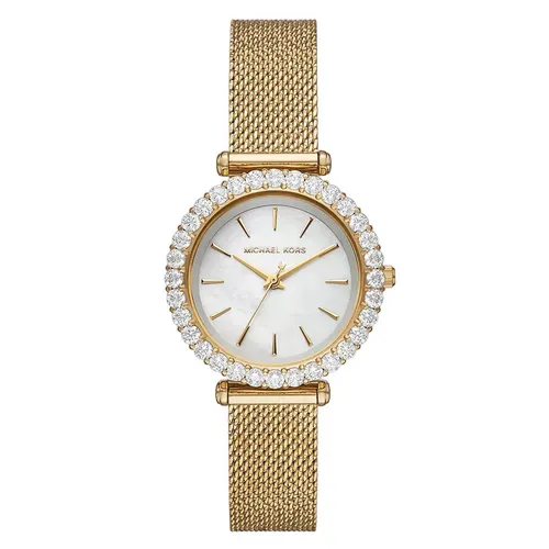 Đồng Hồ Nữ Michael Kors Darci Three-Hand Gold-Tone Stainless Steel MK4629 Màu Vàng