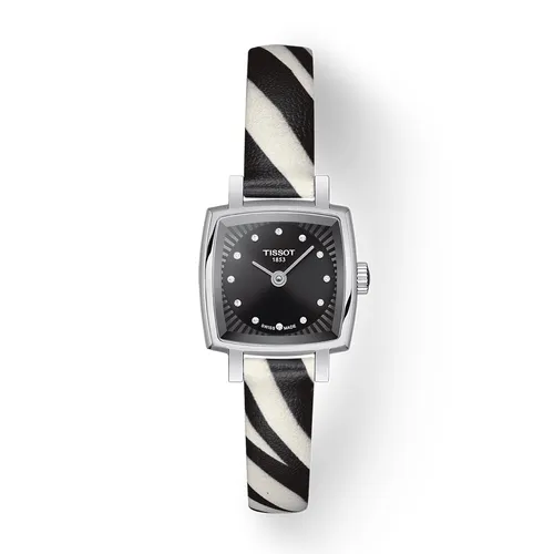 Đồng Hồ Nữ Tissot Lovely T058.109.17.056.00 Màu Đen Trắng - Đồng hồ - Vua Hàng Hiệu