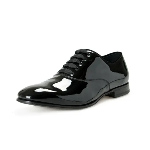 Giày Salvatore Ferragamo - Giày Tây Nam Salvatore Ferragamo Leather Oxfords Màu Đen Size 7.5 - Vua Hàng Hiệu