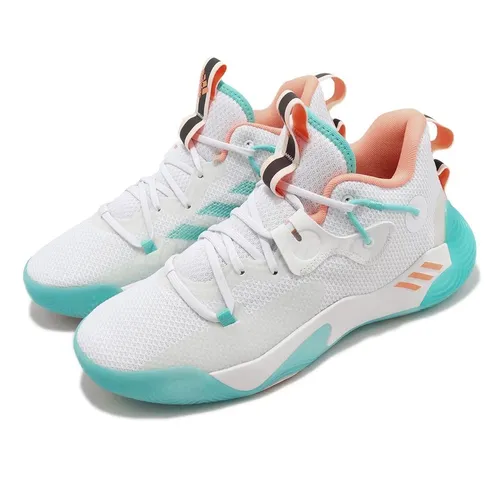 Giày Bóng Rổ Adidas Harden Stepback 3 White Aqua GW4215 Màu Trắng Xanh