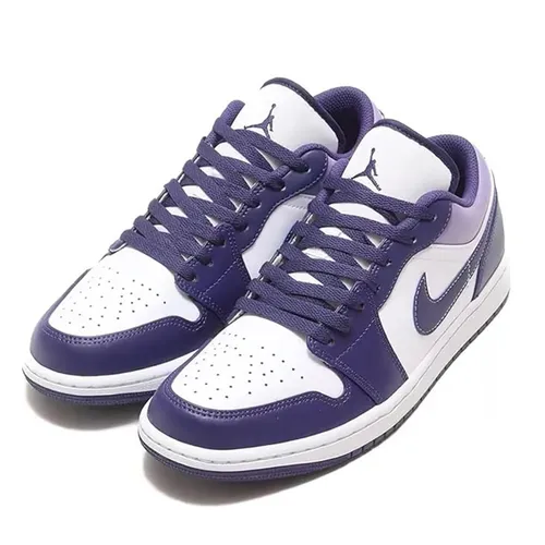Giày Thể Thao Nike Air Jordan 1 Low Sky J Purple 553558-515 Màu Tím Trắng Size 42.5 - Giày - Vua Hàng Hiệu