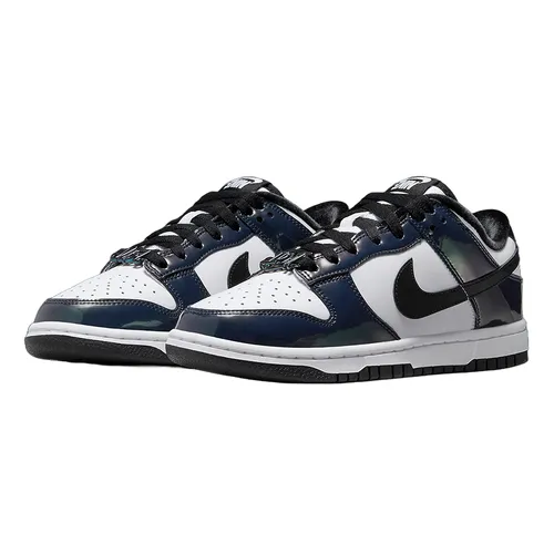 Giày Thể Thao Nike Dunk Low SE Just Do It Iridescent FQ8143-001 Màu Đen Trắng - Giày - Vua Hàng Hiệu
