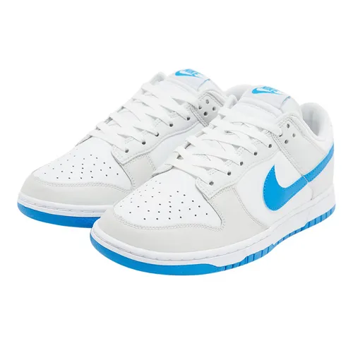 Giày - Giày Thể Thao Nike Dunk Low Summit White Photo Blue DV0831-108 Màu Trắng Xám Phối Xanh Dương - Vua Hàng Hiệu