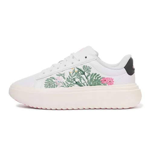 Giày Thể Thao Nữ Adidas Grand Court Platform W Nix16 IE3601 Màu Trắng Họa Tiết Size 37