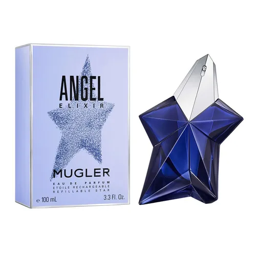 Nước hoa Floral Woody - hương hoa cỏ, gỗ - Nước Hoa Nữ Thierry Mugler Angel Elixir EDP 100ml - Vua Hàng Hiệu