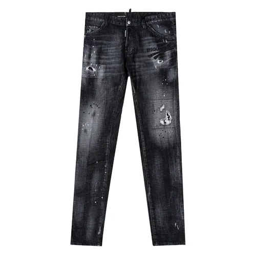 Quần Jean Nam Dsquared2 Black Denim Wash Cool Guy Fit S74LB1203 S30357 900 Màu Đen