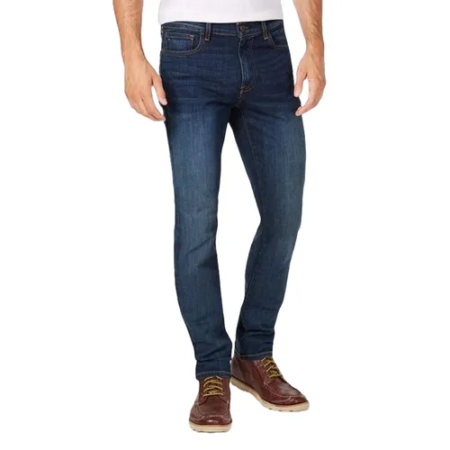 Thời trang Tommy Hilfiger Nam Quần jeans - Quần Jean Nam Tommy Hilfiger Straight Fit 78C1776 30U Màu Xanh Size 31 - Vua Hàng Hiệu