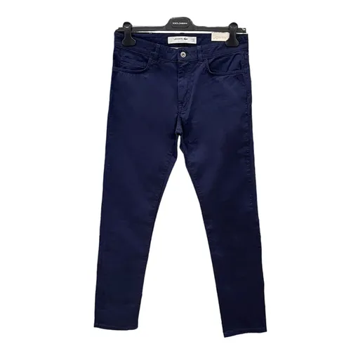 Thời trang Lacoste Quần kaki - Quần Kaki Nam Lacoste Men's Slim Fit Màu Xanh Than Size 34 - Vua Hàng Hiệu