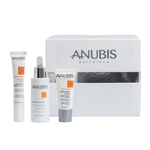 Mỹ phẩm - Set Chăm Sóc Da Anubis Polivitaminic Antioxidant Treasure 3 Món - Vua Hàng Hiệu