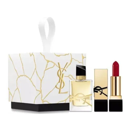 Set Nước Hoa + Son Yves Saint Laurent ( YSL Libre EDP 7.5ml + YSL Rouge Muse Brick Red Đỏ Trầm 1.6g)